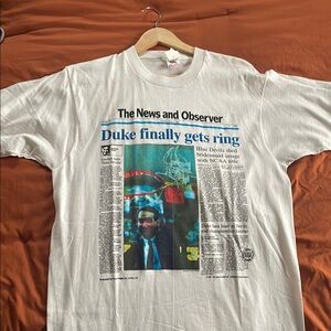 Duke White Graphic T-Shirt